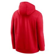 Georgia Nike Mascot Straight Club Fleece Hoodie